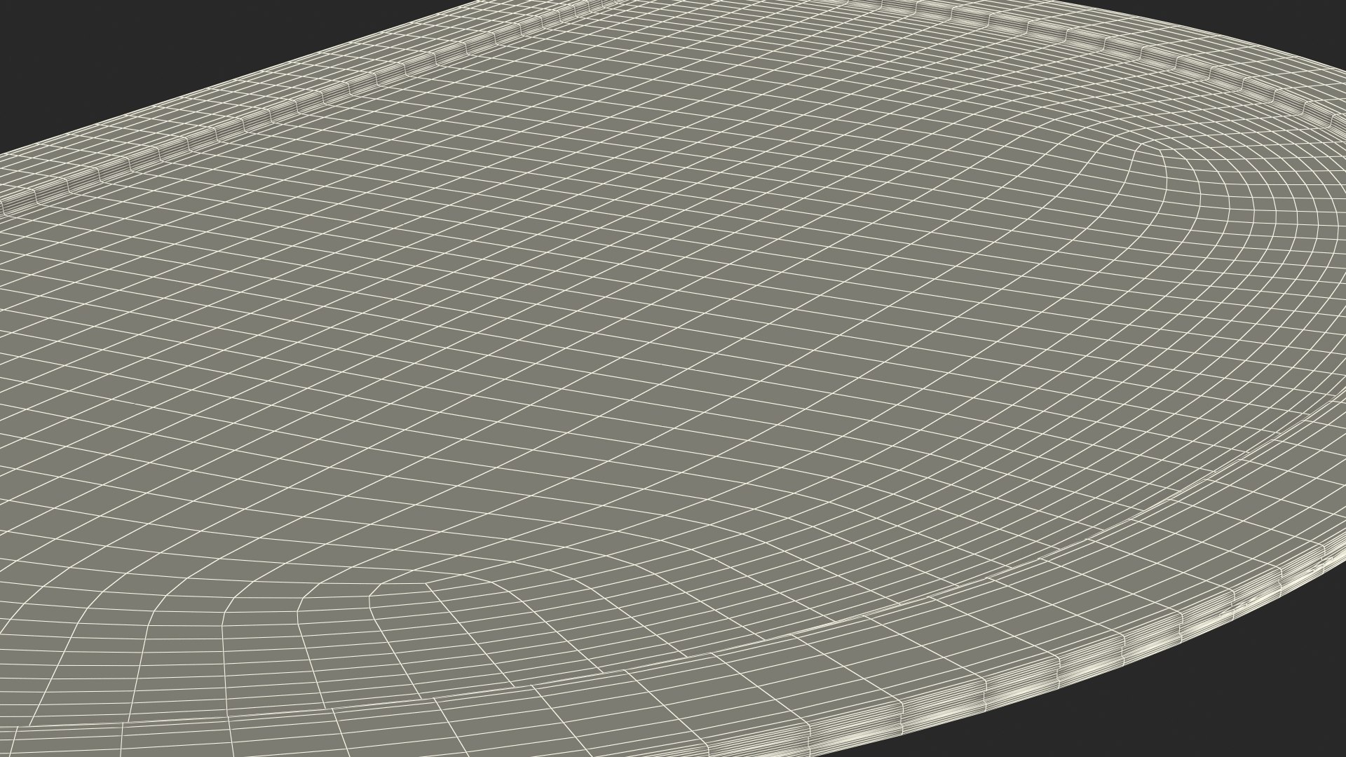 Grey Arched Door Mat Fur 3D - TurboSquid 2136241