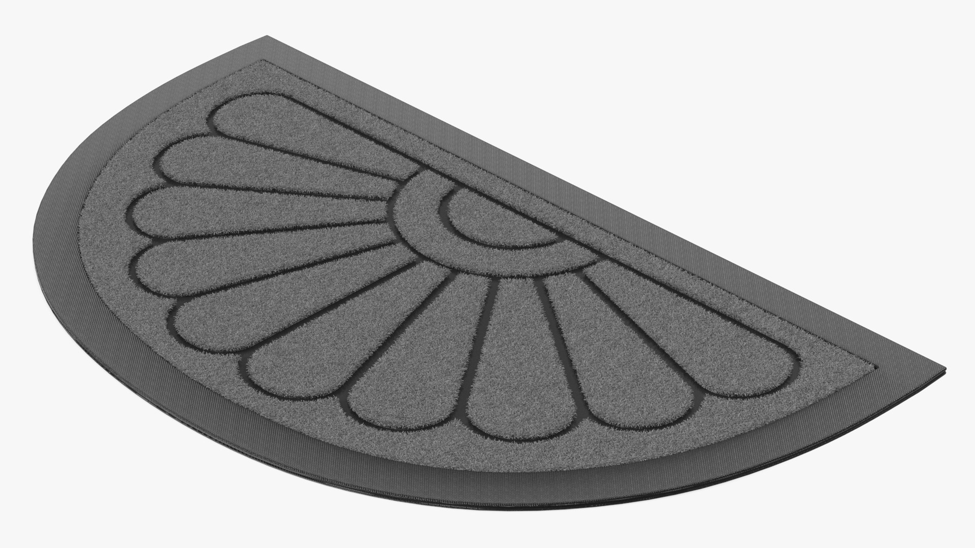 Grey Arched Door Mat Fur 3D - TurboSquid 2136241