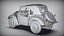 Game-Ready Japanese scout car Type 95 Low-poly 3D model