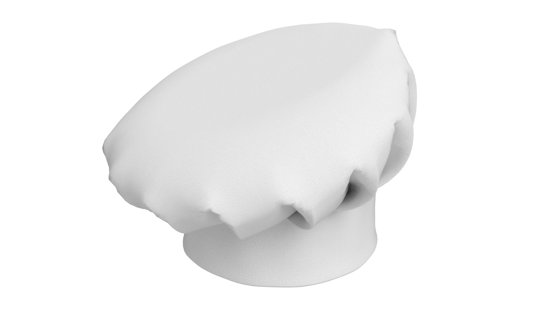 3D Chef Hat 01 White https://p.turbosquid.com/ts-thumb/Qb/6aplJI/qo/chefhat7/jpg/1699508557/1920x1080/fit_q87/ee8732f3e25f765d4c65041824c2a5501c522ecf/chefhat7.jpg