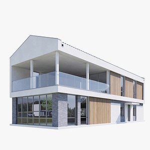 3D model villa