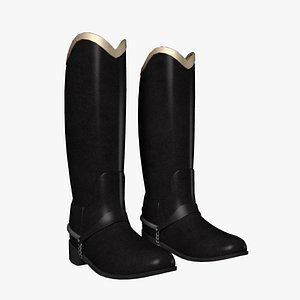 3dsmax hussar boots