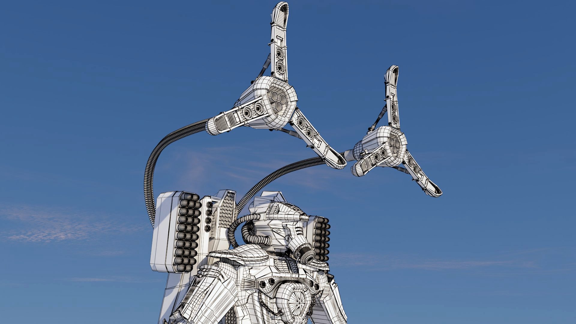 3D model Robot https://p.turbosquid.com/ts-thumb/Qb/EDdzf5/hj/robot_21_wire/jpg/1785026820/1920x1080/fit_q87/ffed3bed70813568759f54a9d23c60aa6226fec8/robot_21_wire.jpg