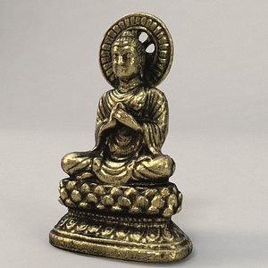 3d model buddha