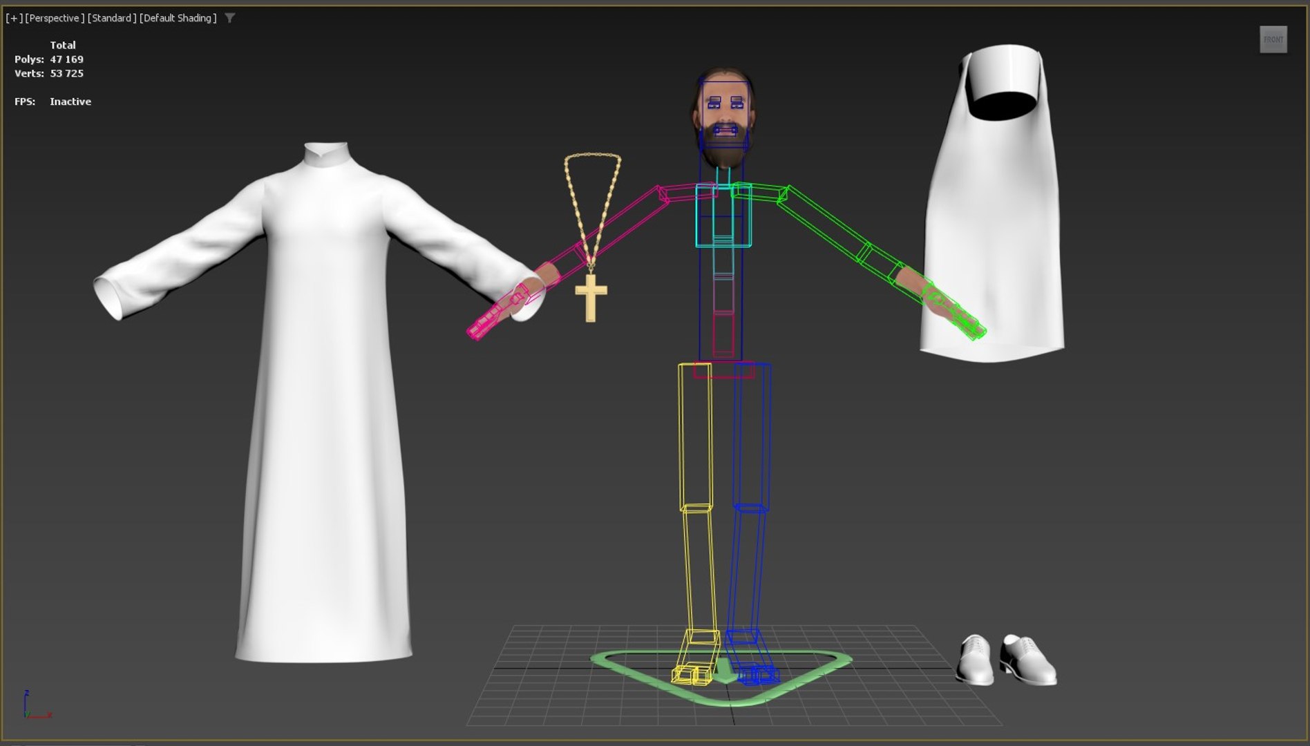 3D Priest Model - TurboSquid 1973984