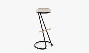 chair bar rinaldi 3D model