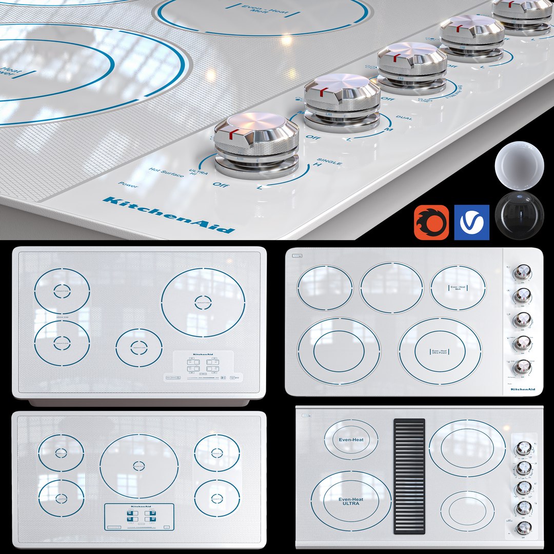 Kitchenaid Appliance Set 3D Model - TurboSquid 1946212