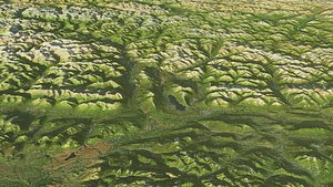 Gates of the Arctic National Park 3D model