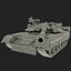 Soviet Main Battle Tank T 80 Rigged