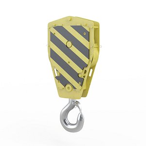 crane hook 2 3D model