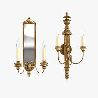 Vaughan Granville and Saltram wall light