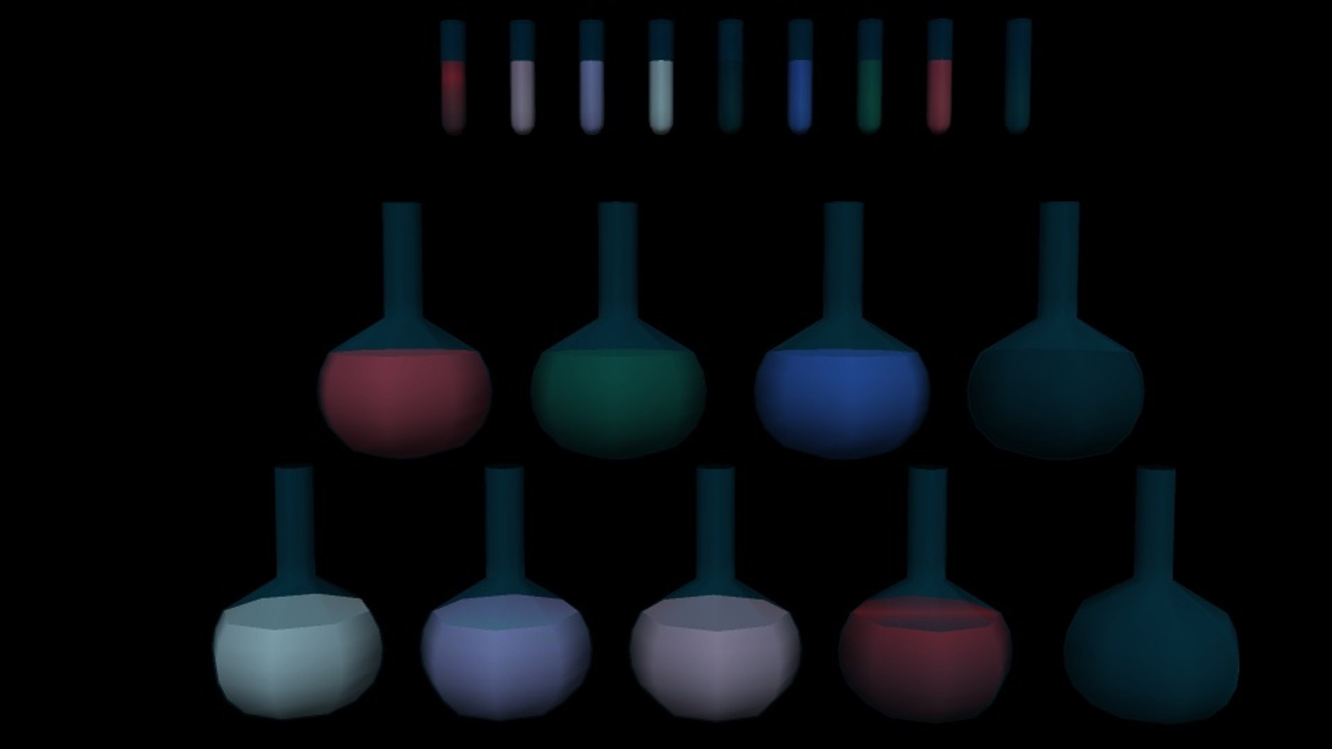 lab equipment 3d model