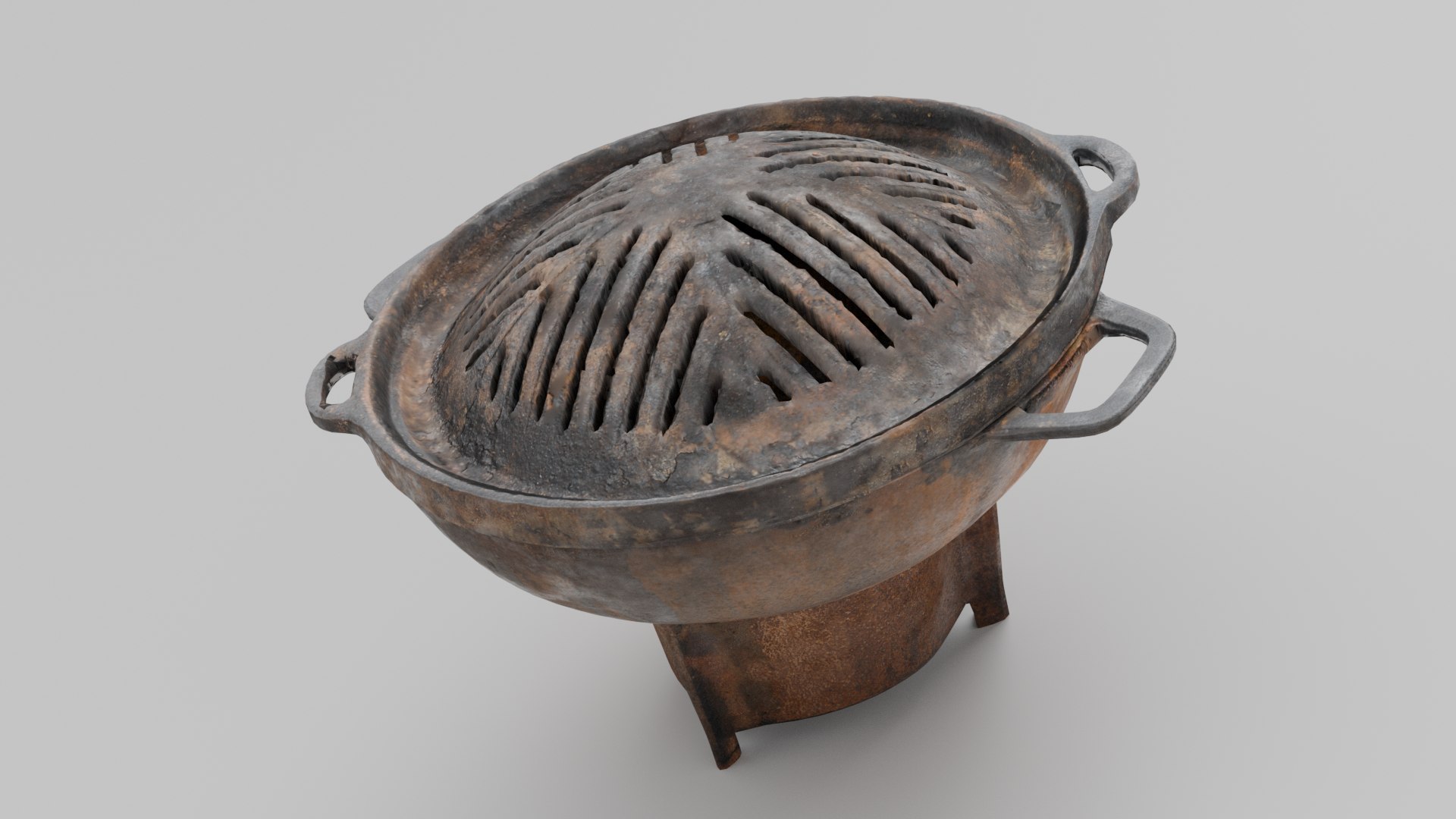 Genghis Khan Barbecue Grill 3D https://p.turbosquid.com/ts-thumb/Qb/UkIMG2/T9/topcam6/png/1756488166/1920x1080/fit_q87/b6bac3faf87bb6aab33d0e037db223e60d475556/topcam6.jpg