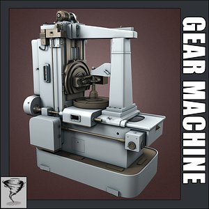 3d max gear making machine -