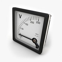 Panel DC Voltmeter