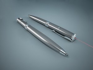 ballpoint pen 3d model