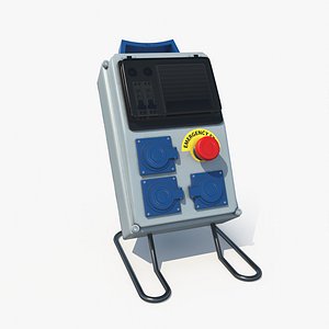 electric panel 3D