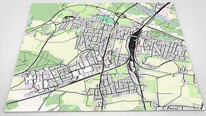 Cityscape Freilassing Bavaria Germany