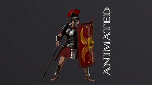 3D Roman Soldier