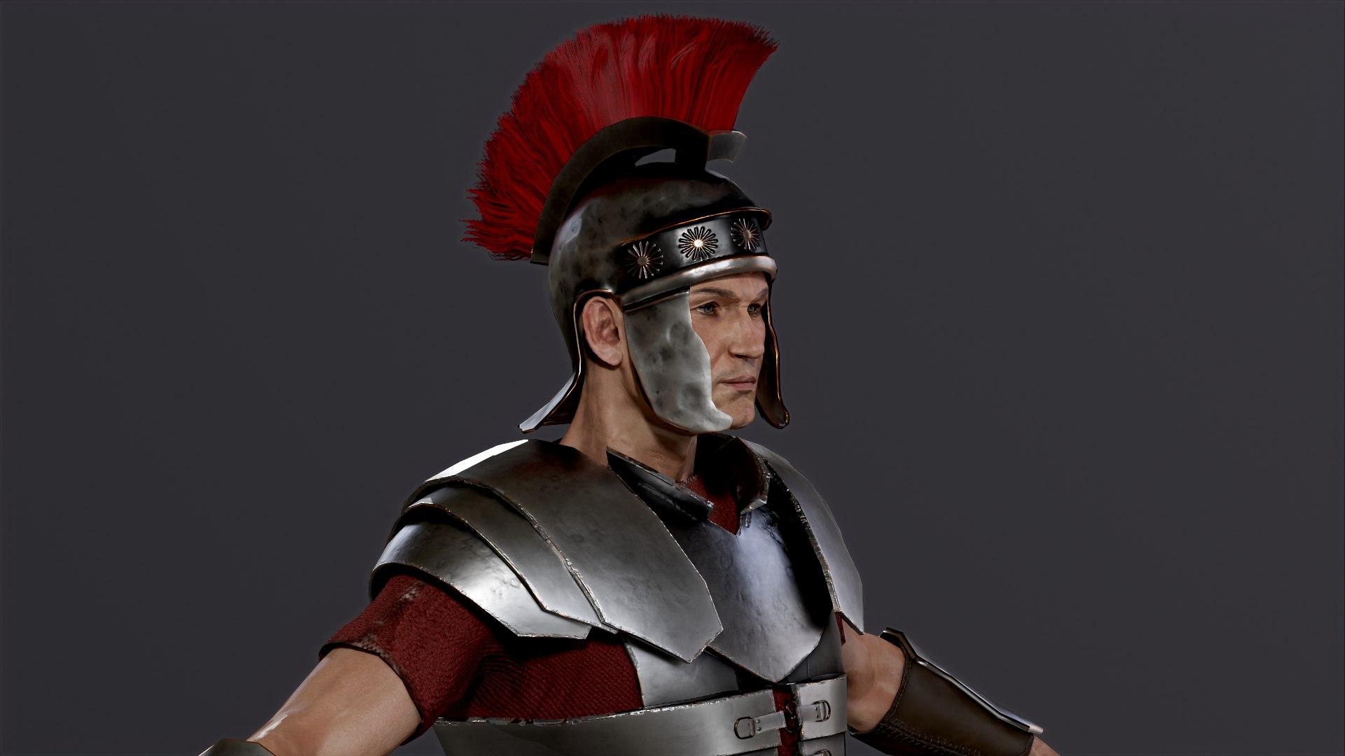 3D Roman Soldier - TurboSquid 1955069