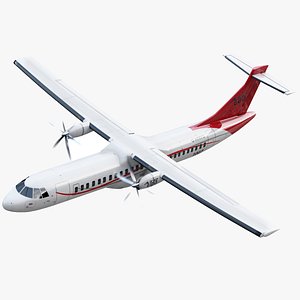 ATR 72-600 Generic Red