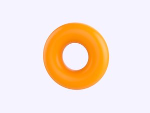 3D O Alphabet model