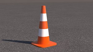 Road Cone 3D