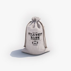 Money Bag 3D model