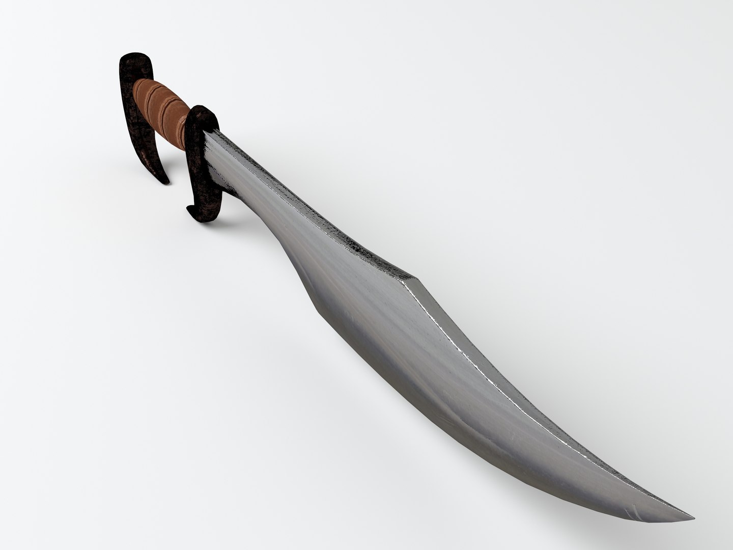 medieval sword 2 3d model