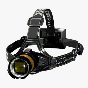 headlamp leadlight 3D model