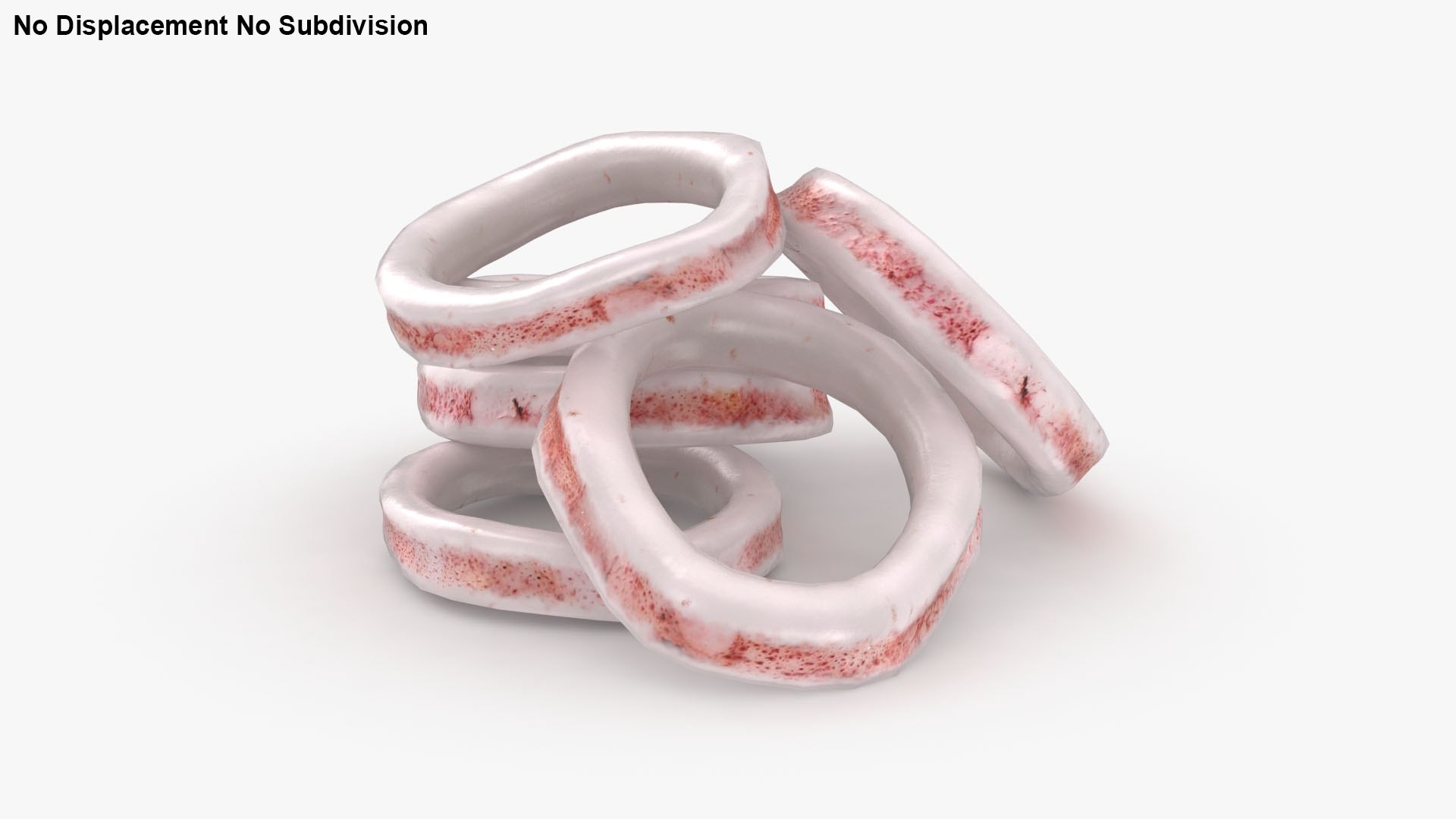 3D Squid Ring Skin Pile - TurboSquid 2080072