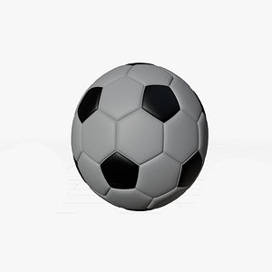 Generic Black and White Soccer 3D model