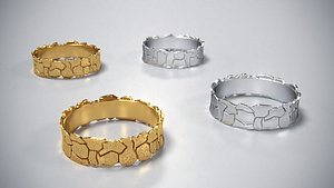 3D model ring jewelry fashion