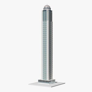 3D Dubai Princess Tower