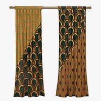 Curtain Animated Artdeco
