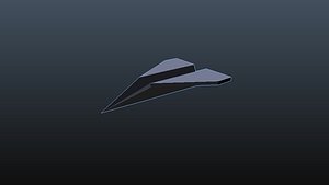 paper plane 3D