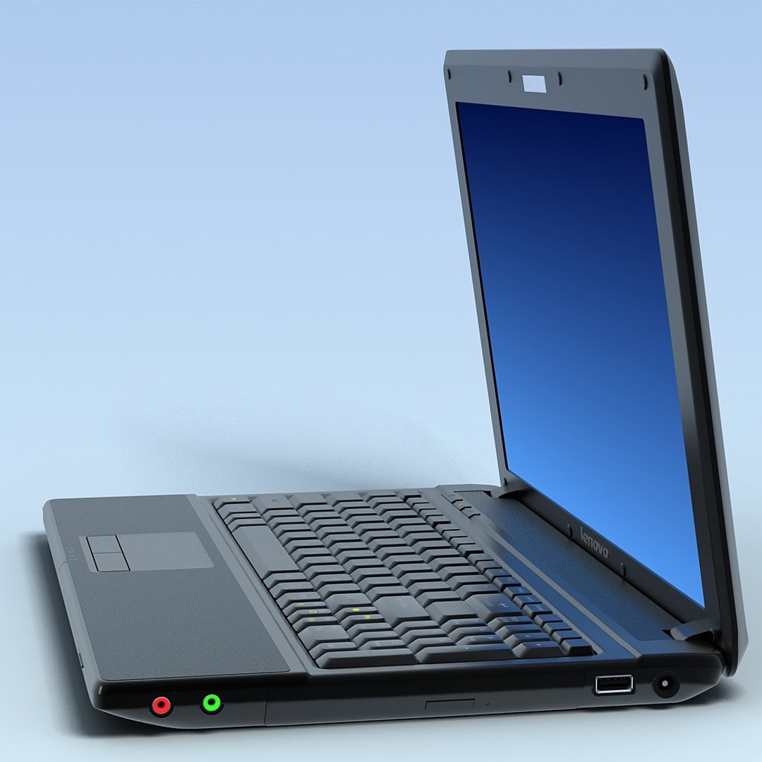 notebook lenovo ideapad g565 3d model