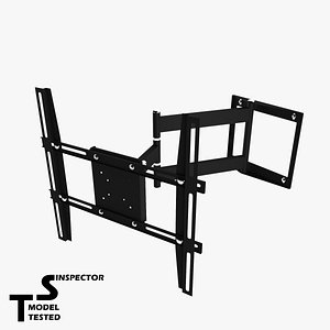 3d model tv wall mount