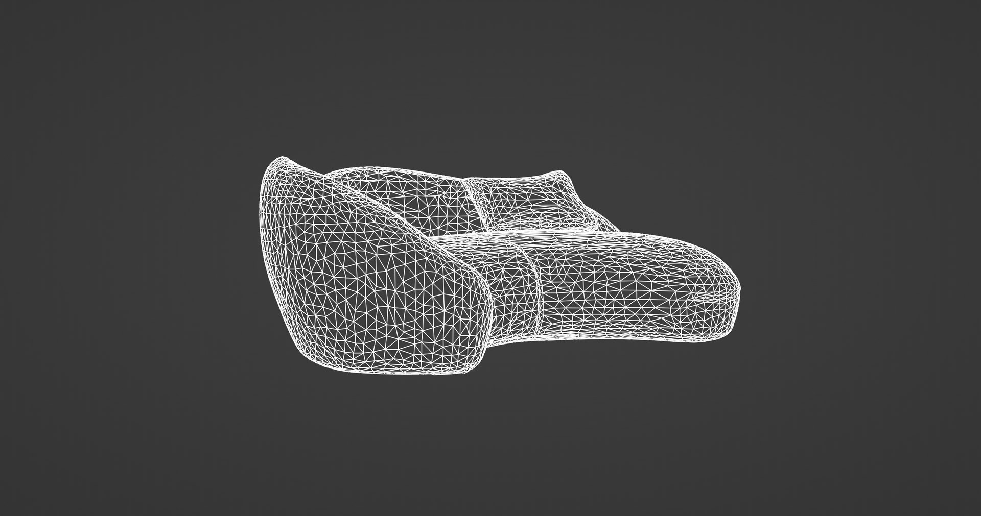 3D Modern Designer Sofa With Bold Textures And Colors - TurboSquid 2339944