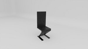 Modern Chair Low Poly Game Ready 3D