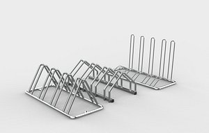 Bike rack 3D model