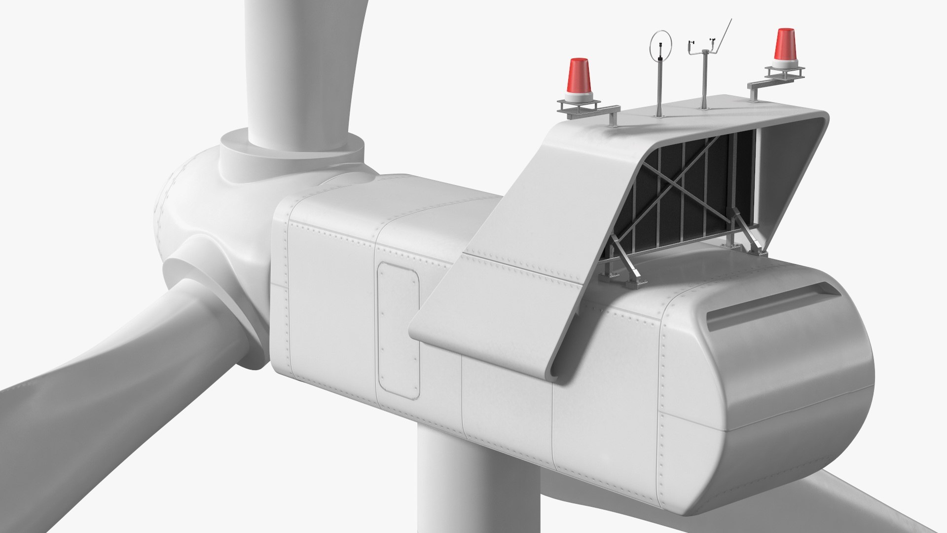 3D Vestas Horizontal Axis Wind Turbine Model - TurboSquid 1800548
