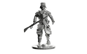 USSR Red Army infantry  3D Print 3D model