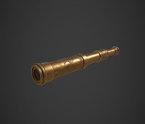 3D spyglass pbr model
