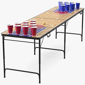 Cup Pong Foldable Table