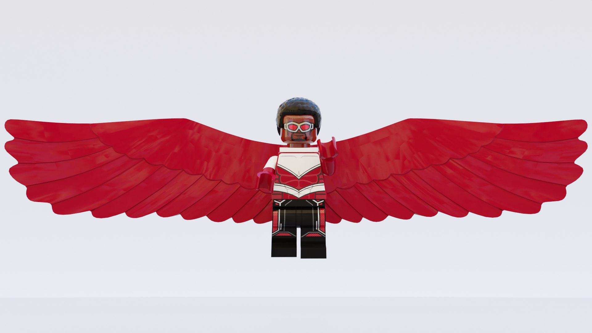 3D Lego Rhodey And Falcon Mini Pack Model - TurboSquid 1988306