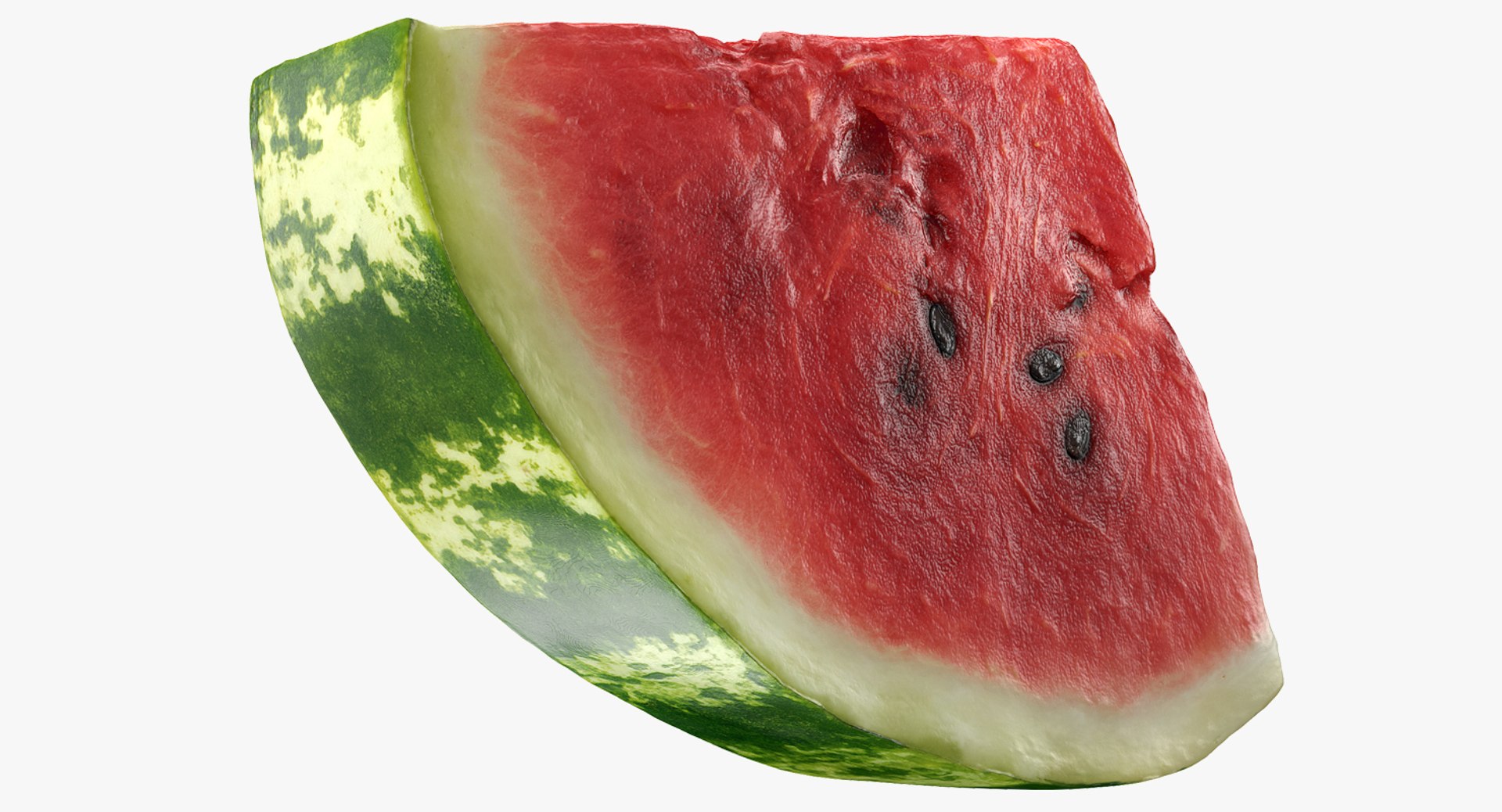 Sliced Watermelon 3D model preview