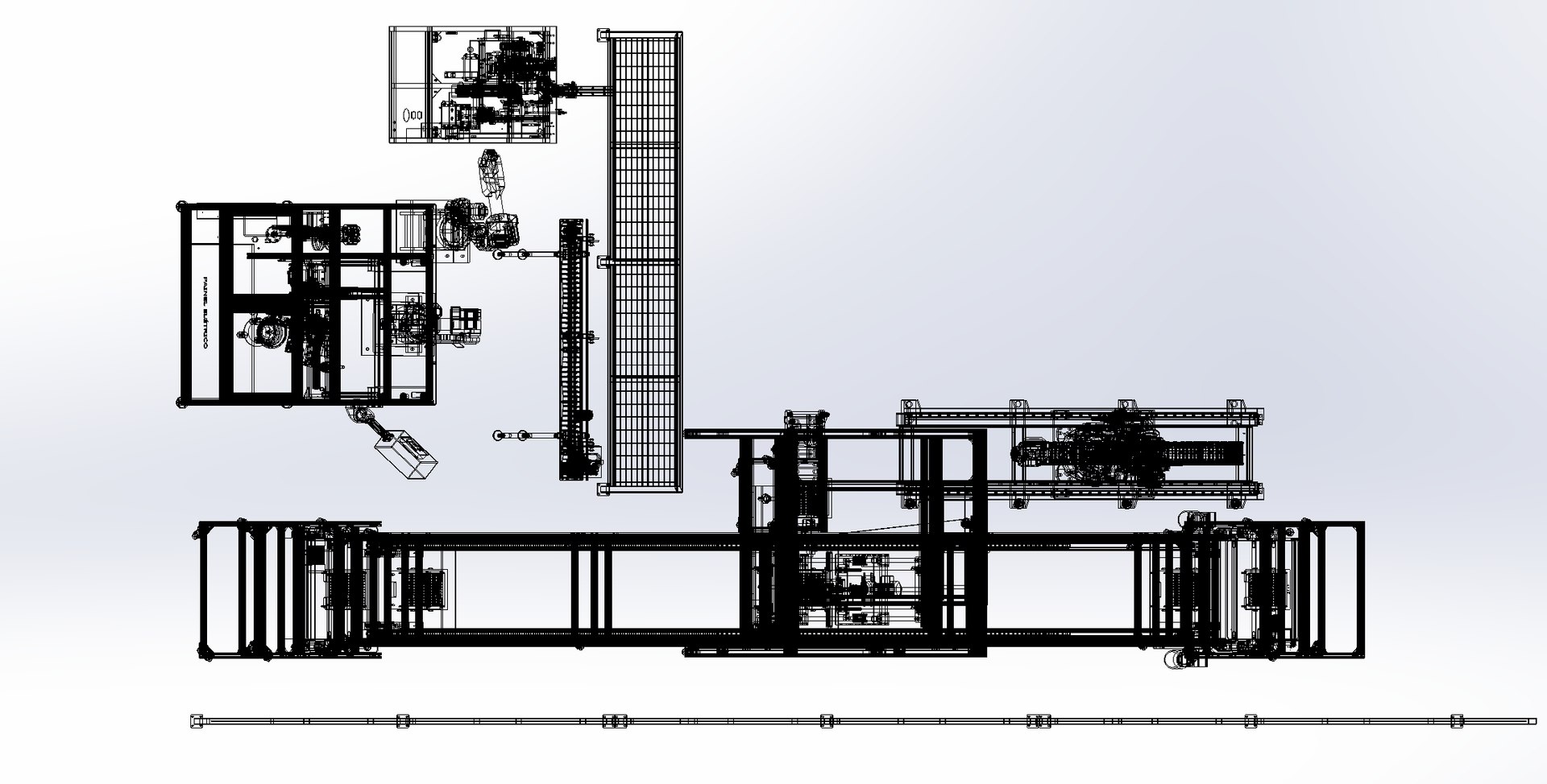 3D Automatic Production Line For Battery Pack Electrode Welding ...