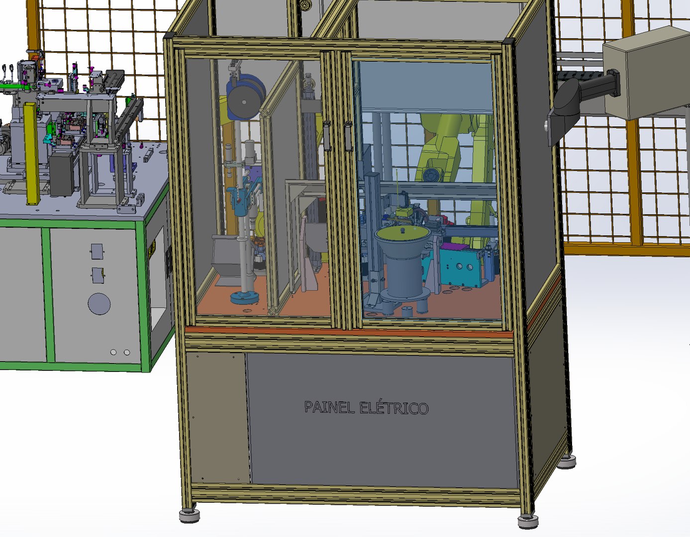3D Automatic Production Line For Battery Pack Electrode Welding ...
