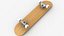 skateboard scanline ready model
